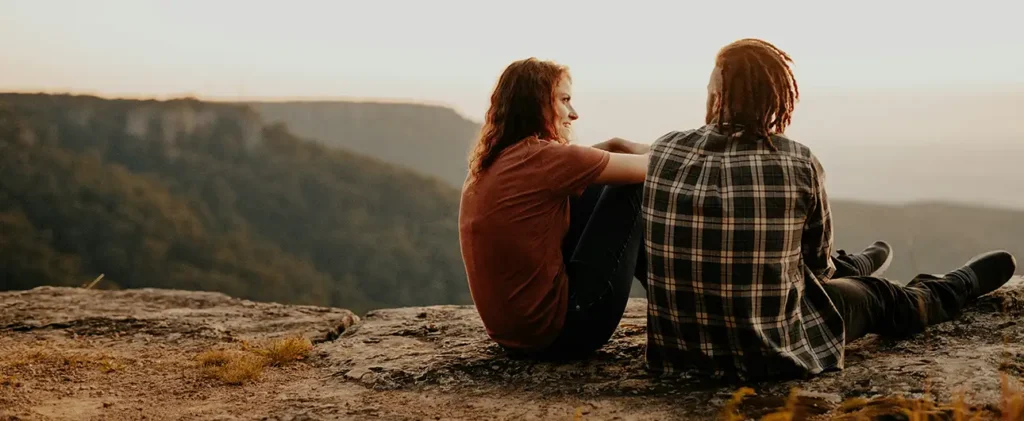 talking-on-cliff-top